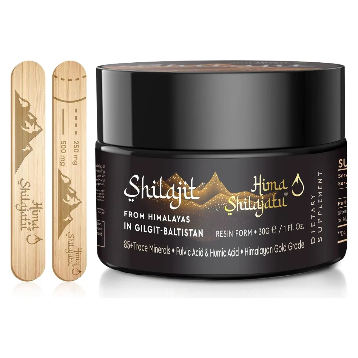 Hima Shilajatu Shilajit Resin, 1 jar